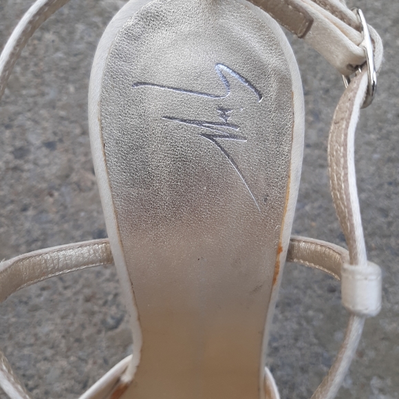 White Giuseppe zanotti heels - Picture 4 of 8